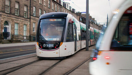 Edinburgh trams to newhaven